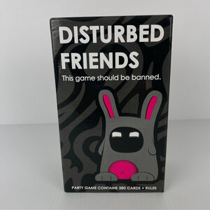 Disturbed Friends Adult Party Game Question Answer Card Game